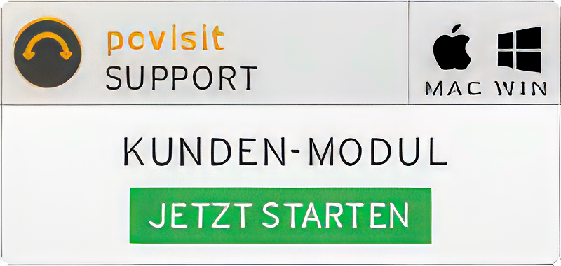 Kunden-Modul pcvisit starten